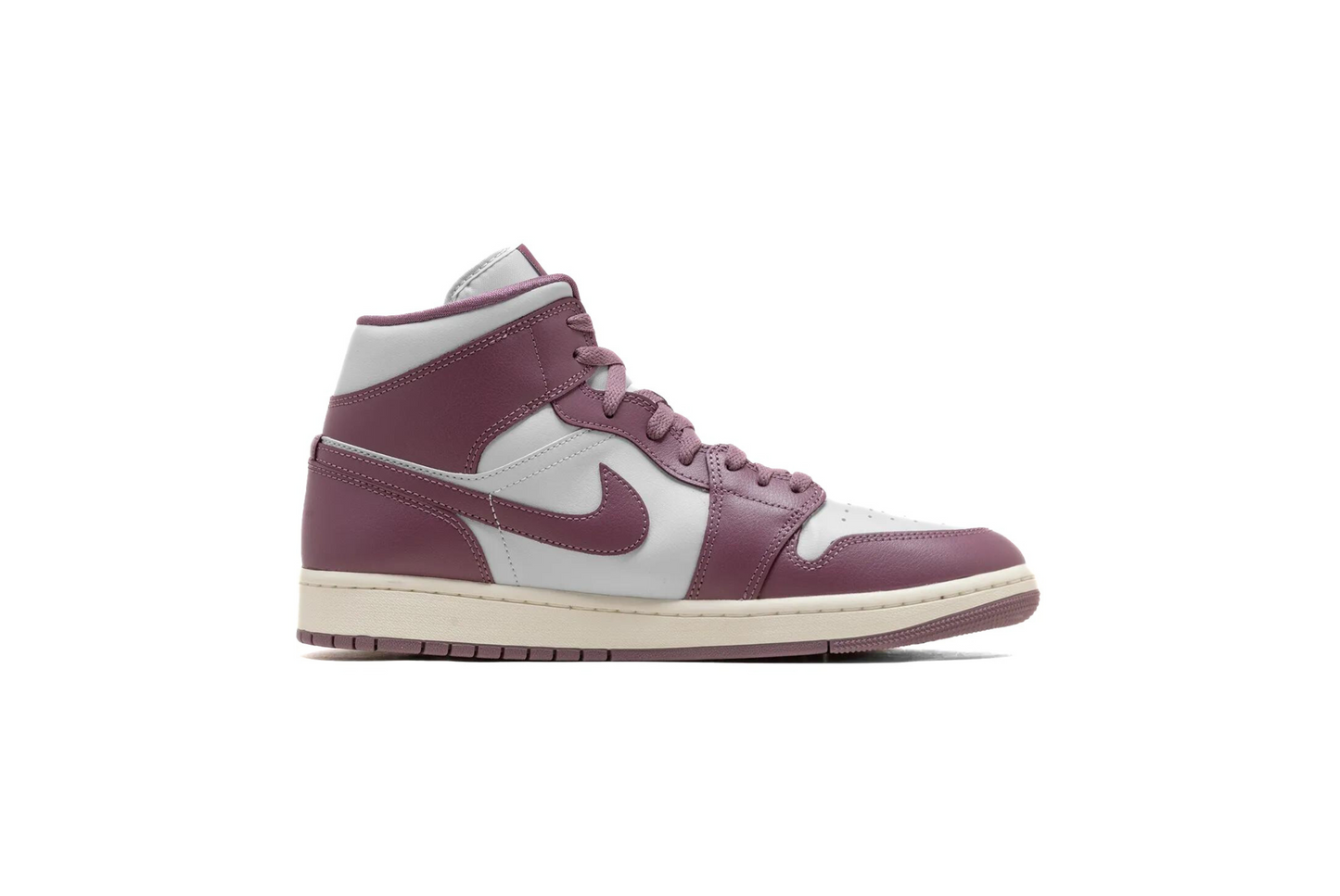 AIR JORDAN 1 MID WMNS - PURE PLATINUM/SKY J MAUVE-SAIL