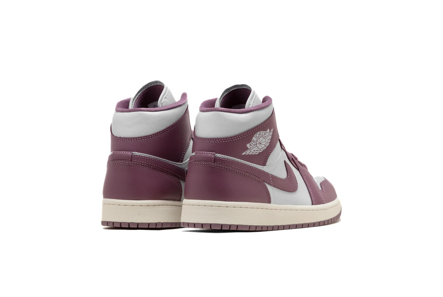 AIR JORDAN 1 MID WMNS - PURE PLATINUM/SKY J MAUVE-SAIL